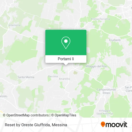 Mappa Reset by Oreste Giuffrida