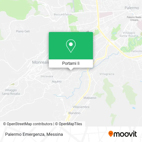 Mappa Palermo Emergenza