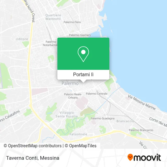 Mappa Taverna Conti