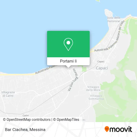 Mappa Bar Ciachea