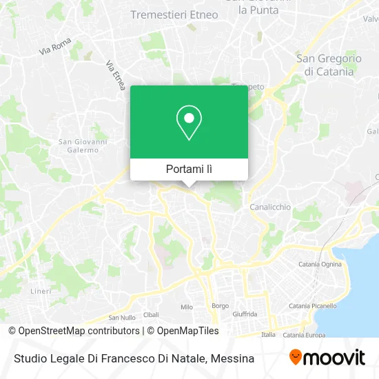 Mappa Studio Legale Di Francesco Di Natale