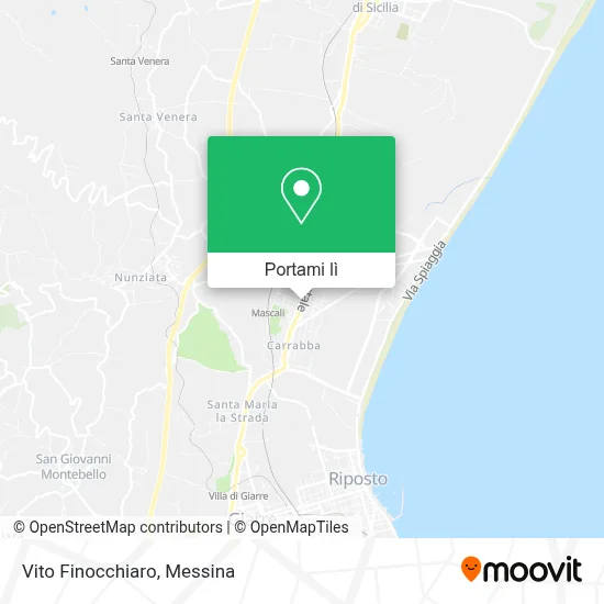Mappa Vito Finocchiaro