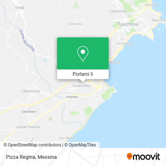 Mappa Pizza Regina