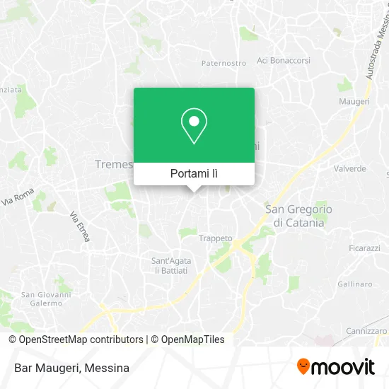 Mappa Bar Maugeri
