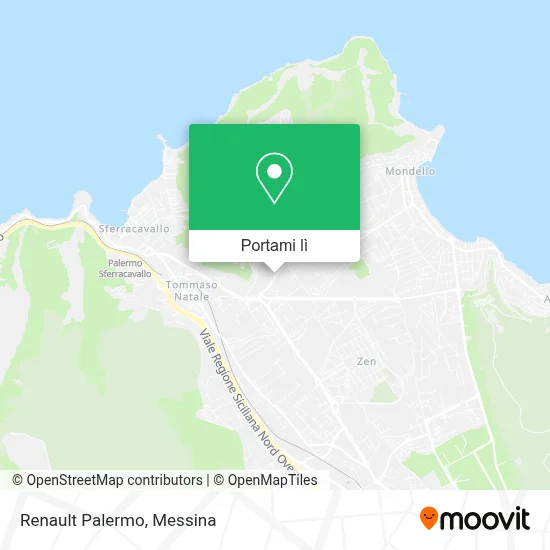 Mappa Renault Palermo
