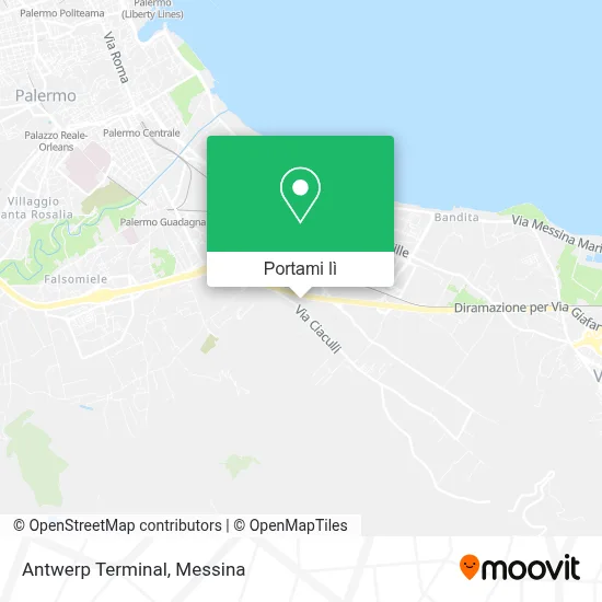 Mappa Antwerp Terminal