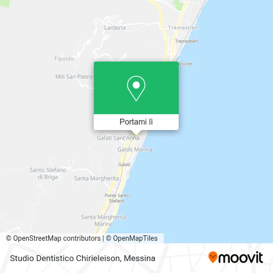 Mappa Studio Dentistico Chirieleison