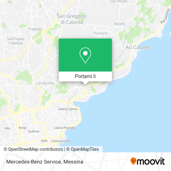 Mappa Mercedes-Benz Service