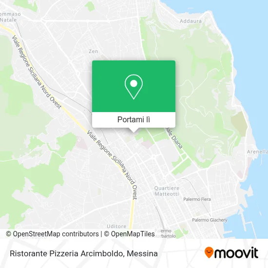 Mappa Ristorante Pizzeria Arcimboldo