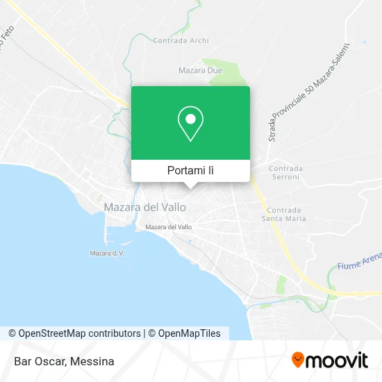 Mappa Bar Oscar