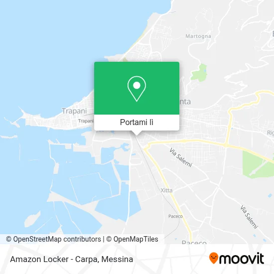 Mappa Amazon Locker - Carpa