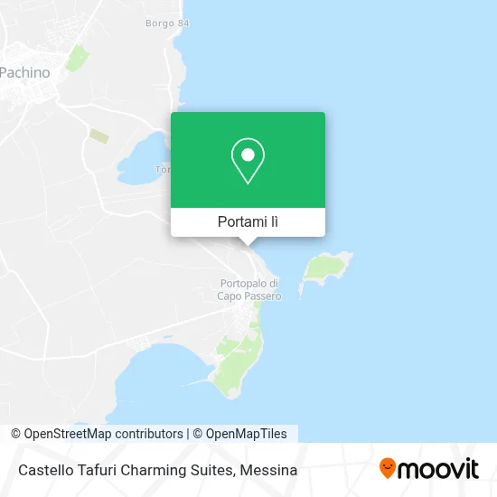 Mappa Castello Tafuri Charming Suites