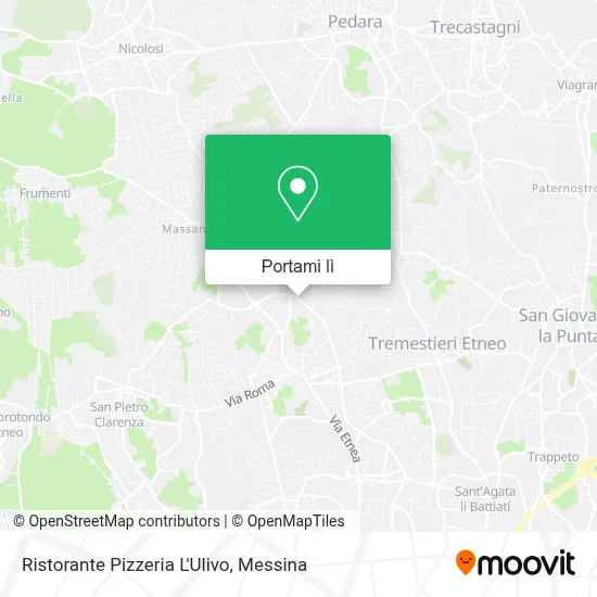 Mappa Ristorante Pizzeria L'Ulivo