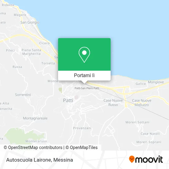 Mappa Autoscuola Lairone