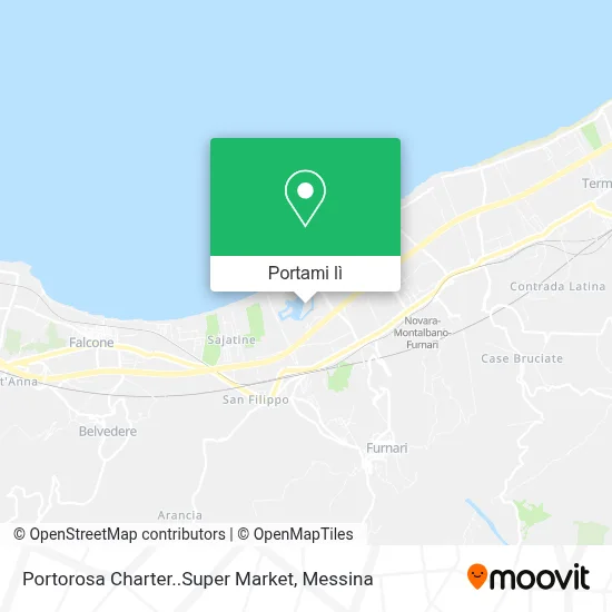 Mappa Portorosa Charter..Super Market