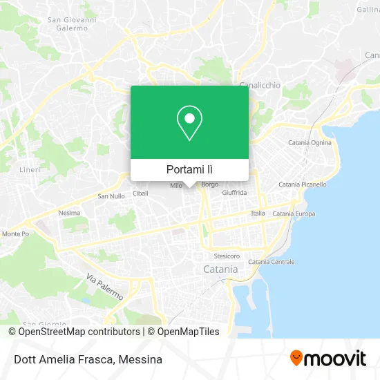 Mappa Dott Amelia Frasca