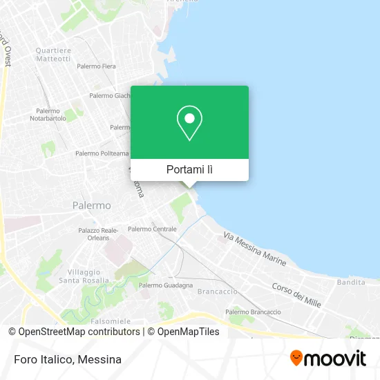 Mappa Foro Italico