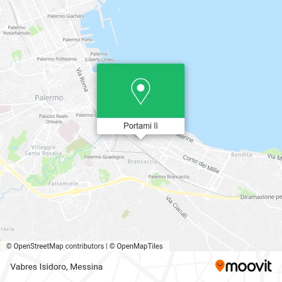 Mappa Vabres Isidoro