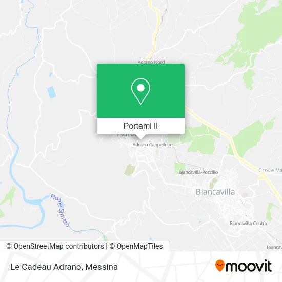 Mappa Le Cadeau Adrano