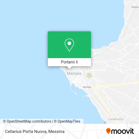 Mappa Cellarius Porta Nuova