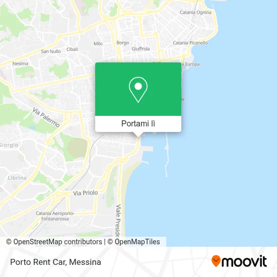 Mappa Porto Rent Car