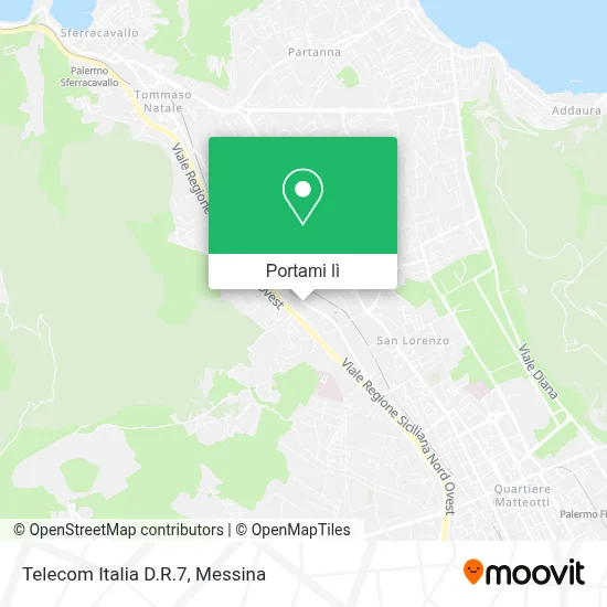 Mappa Telecom Italia D.R.7