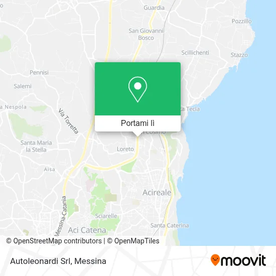 Mappa Autoleonardi Srl