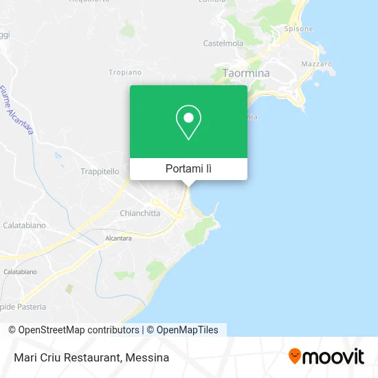 Mappa Mari Criu Restaurant