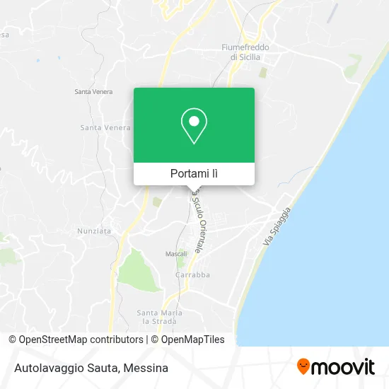 Mappa Autolavaggio Sauta