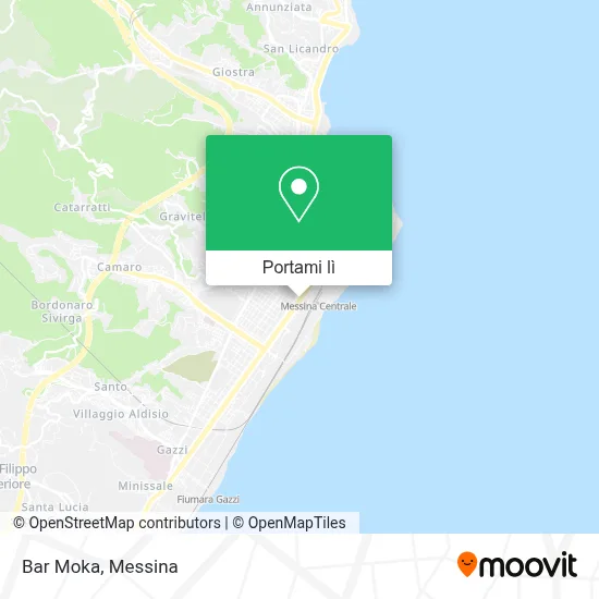 Mappa Bar Moka