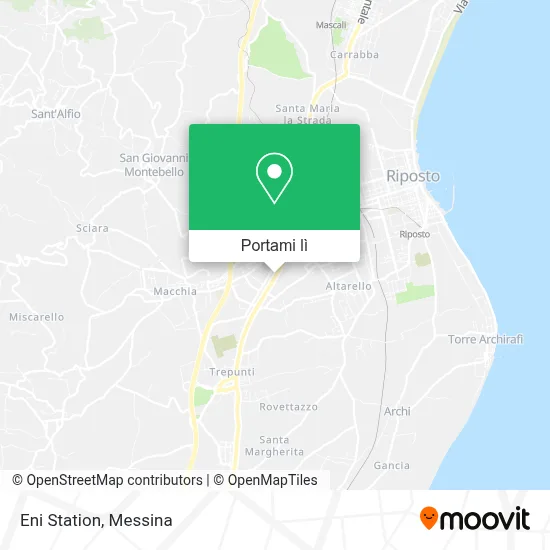 Mappa Eni Station