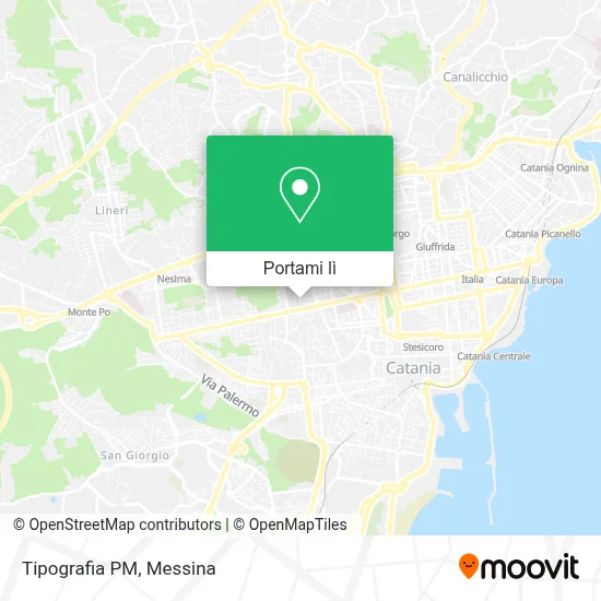 Mappa Tipografia PM