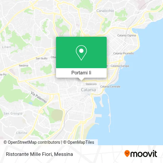 Mappa Ristorante Mille Fiori
