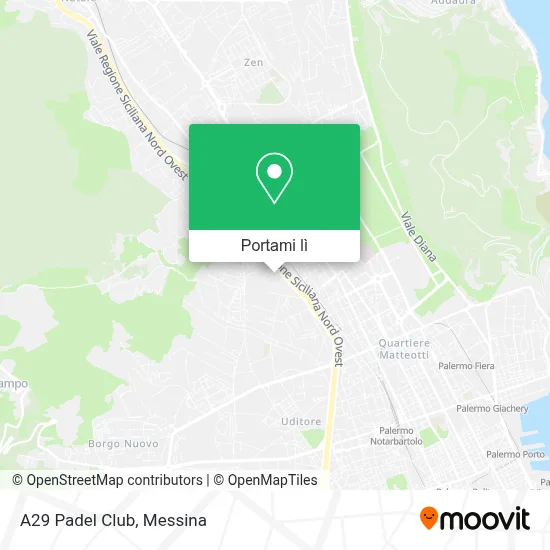 Mappa A29 Padel Club