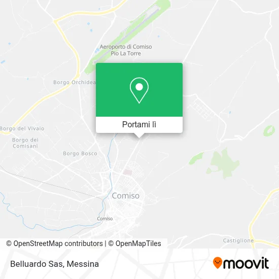 Mappa Belluardo Sas