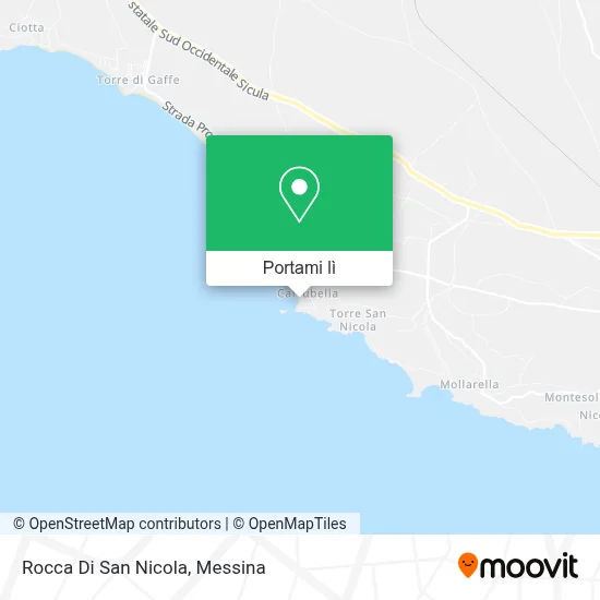 Mappa Rocca Di San Nicola