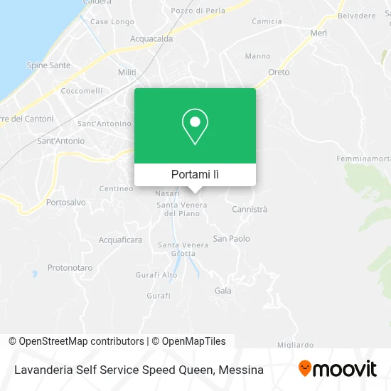 Mappa Lavanderia Self Service Speed Queen