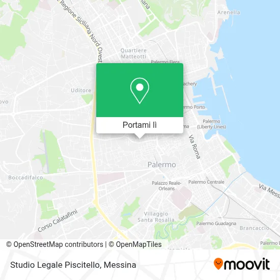 Mappa Studio Legale Piscitello