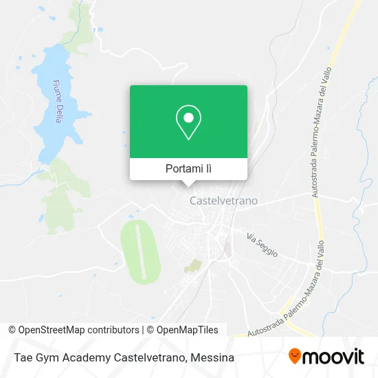 Mappa Tae Gym Academy  Castelvetrano