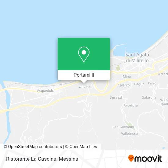 Mappa Ristorante La Cascina