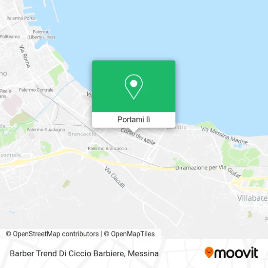 Mappa Barber Trend Di Ciccio Barbiere