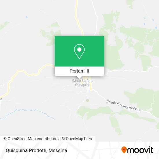 Mappa Quisquina Prodotti