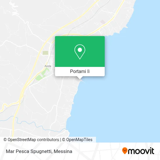 Mappa Mar Pesca Spugnetti