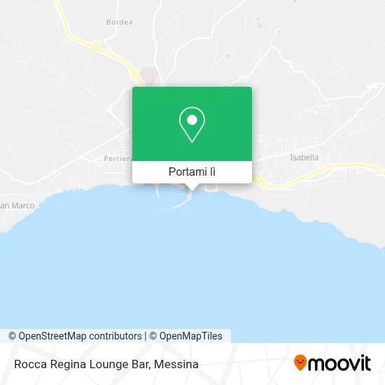 Mappa Rocca Regina Lounge Bar
