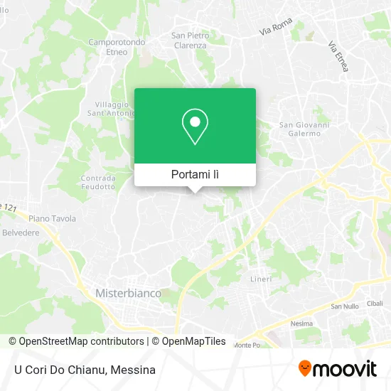 Mappa U Cori Do Chianu