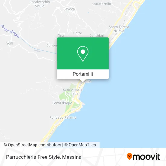 Mappa Parrucchieria Free Style