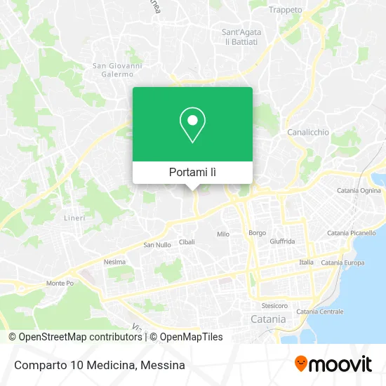 Mappa Comparto 10 Medicina