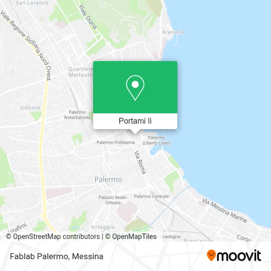 Mappa Fablab Palermo