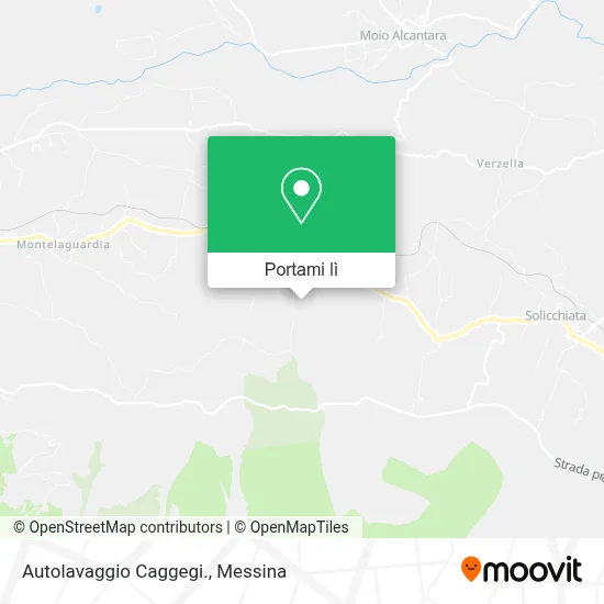 Mappa Autolavaggio Caggegi.