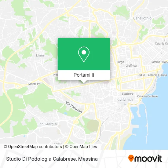 Mappa Studio Di Podologia Calabrese
